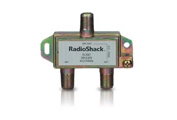 buy Cables and Connectors RadioShack 16-2567 Satellite-TV Antenna Diplexer - click for details